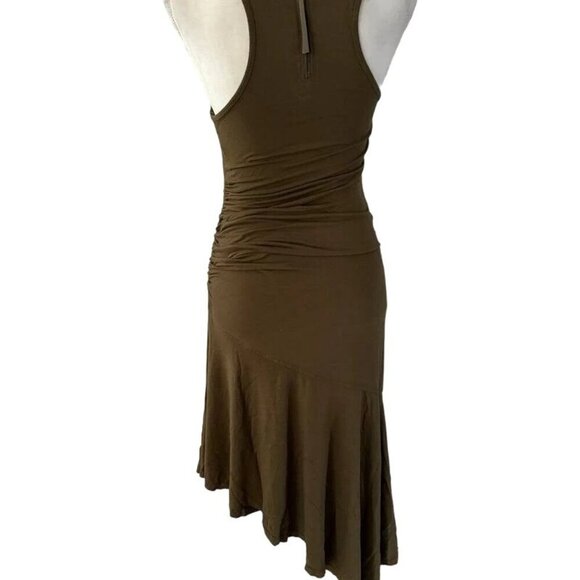 Anthropologie Daily Practice Green Sleeveless Racerback Midi Dress - Picture 7 of 10